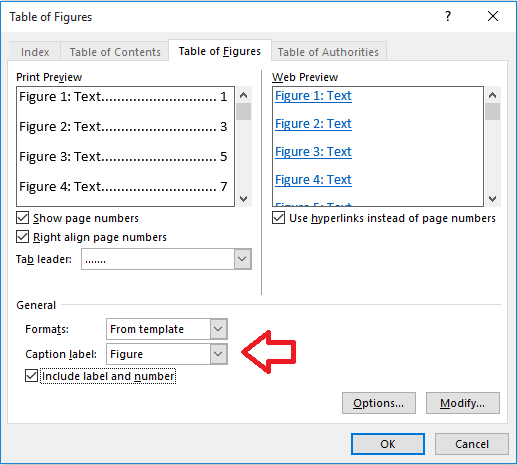 figure and table lists in your dissertation making a list in apa format