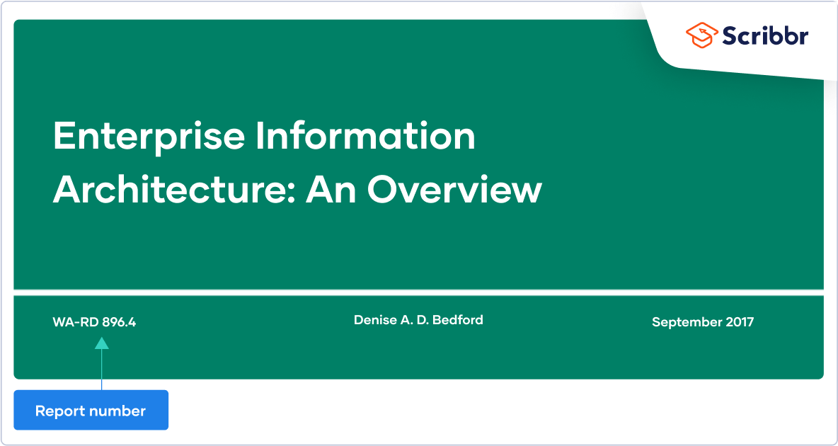 How to Cite a Report in APA Style | Format & Examples