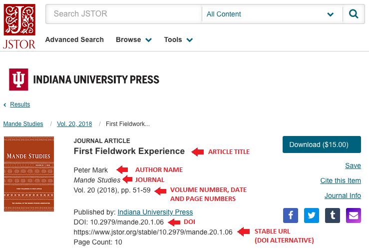 scientific reports journal endnote citation format