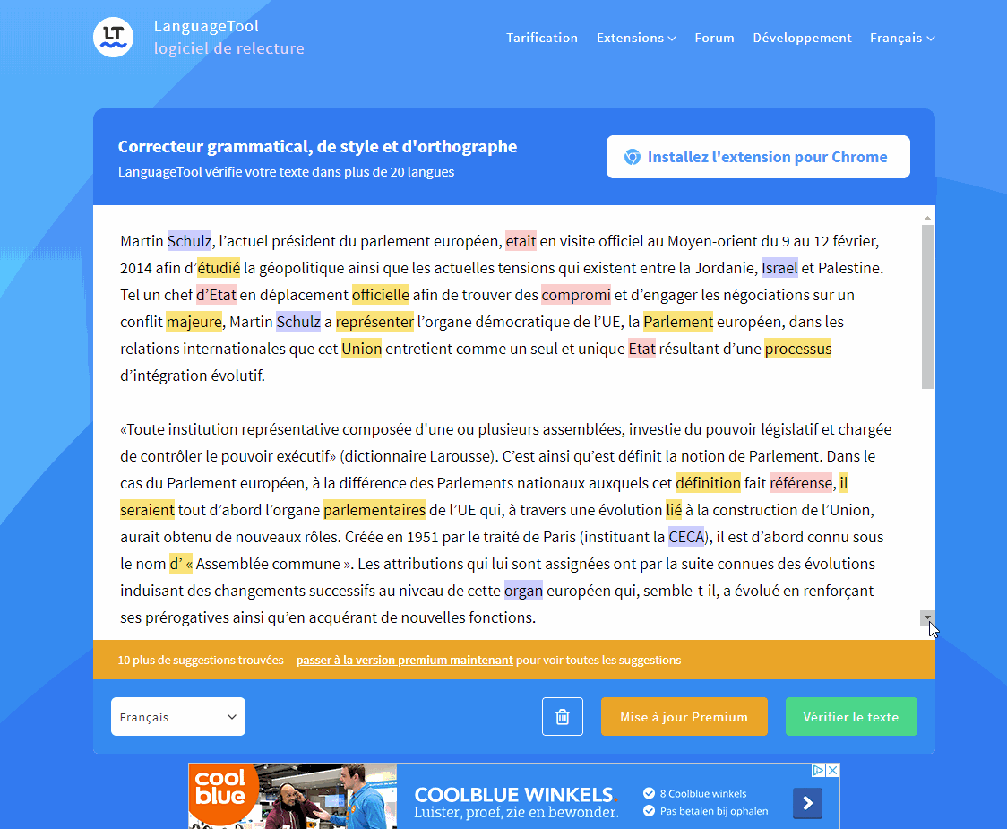 Les Francais Sont Des Personnes Agreables Orthographe Correcteur 8 correcteurs d'orthographe gratuits, quel est le meilleur