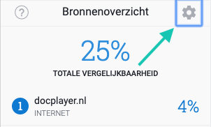 Instellingen Scribbr Plagiaat Checker