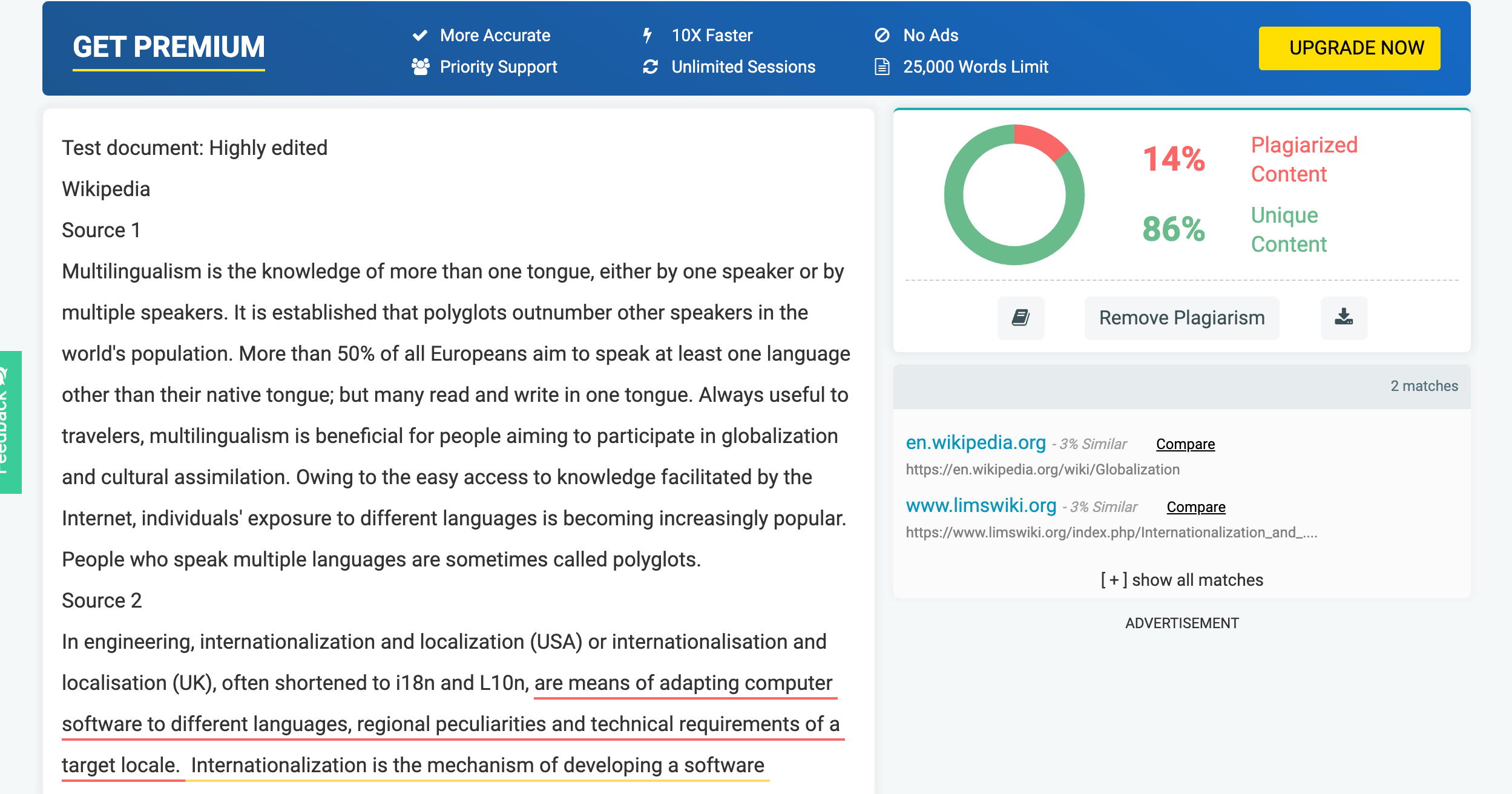 academic plagiarism checker free