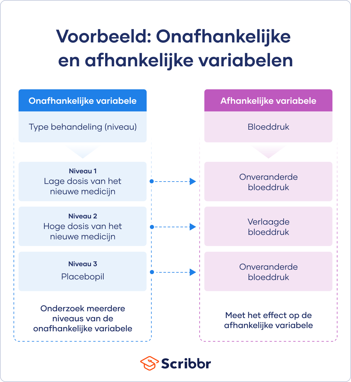 Onafhankelijke en afhankelijke variabelen: het verschil