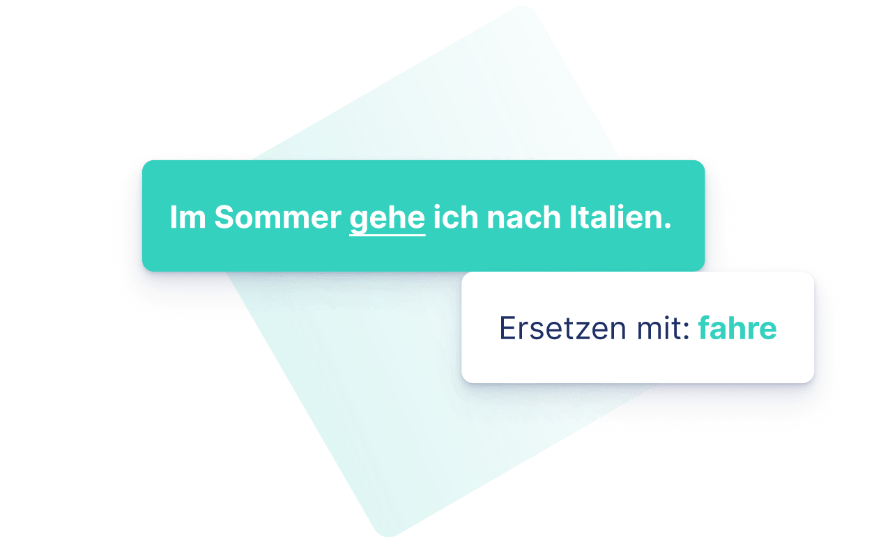 German Grammar Checker