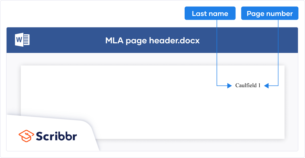 MLA page header