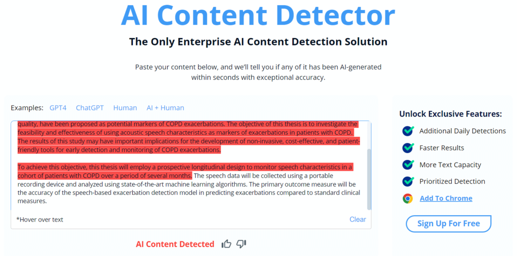 essay ai detector free