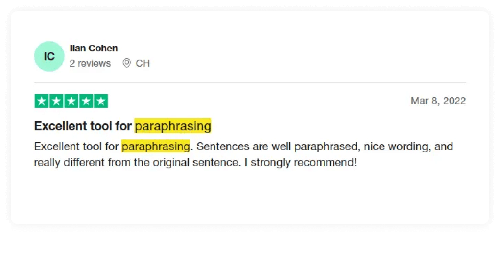  1 Free Paraphrasing Tool Rephrase Text Fluently With AI
