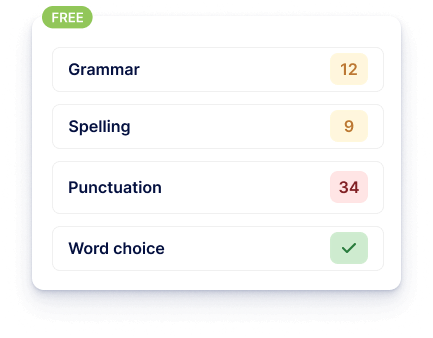 Spelling meta report