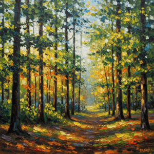 ai-generated-forest-impressionism
